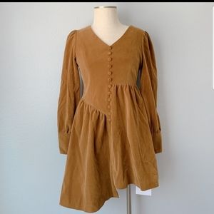 Velvet Tan dress